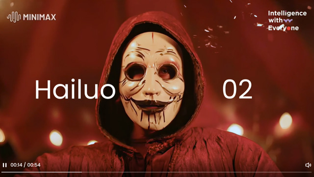 Hailuo 02 デモ画像